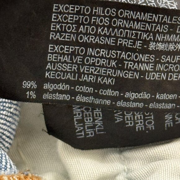 Zara Woman Jeans Womens 4 Skinny Ankle Boho Floral Embroidered Stretch 26x26 - Picture 4 of 12